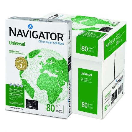 Navigator Papel Universal DIN A4 80g 5 x 500 Hojas
